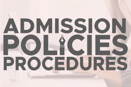 Admission Policies